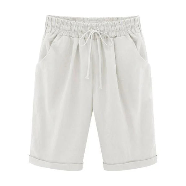 Elisa - Casual en comfortabele zomershort met elastische taille