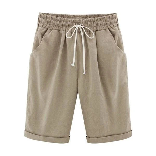 Elisa - Casual en comfortabele zomershort met elastische taille