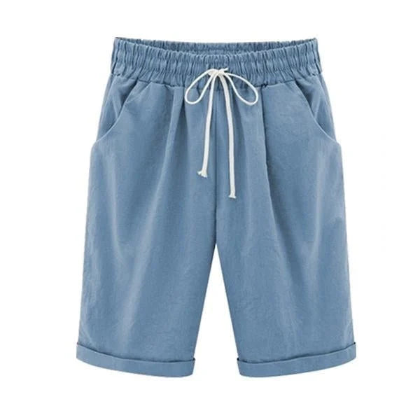 Elisa - Casual en comfortabele zomershort met elastische taille