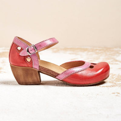 Elegante Dames Sandalen met Lage Hak