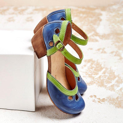 Elegante Dames Sandalen met Lage Hak