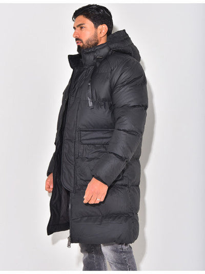 Heren Donsjack met Capuchon - Optimale Warmte en Comfort