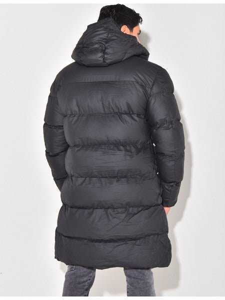 Heren Donsjack met Capuchon - Optimale Warmte en Comfort