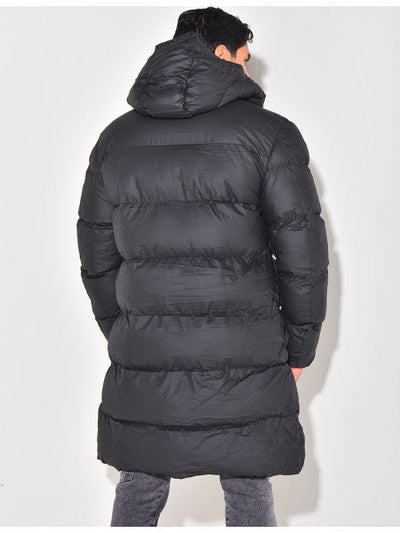 Heren Donsjack met Capuchon - Optimale Warmte en Comfort