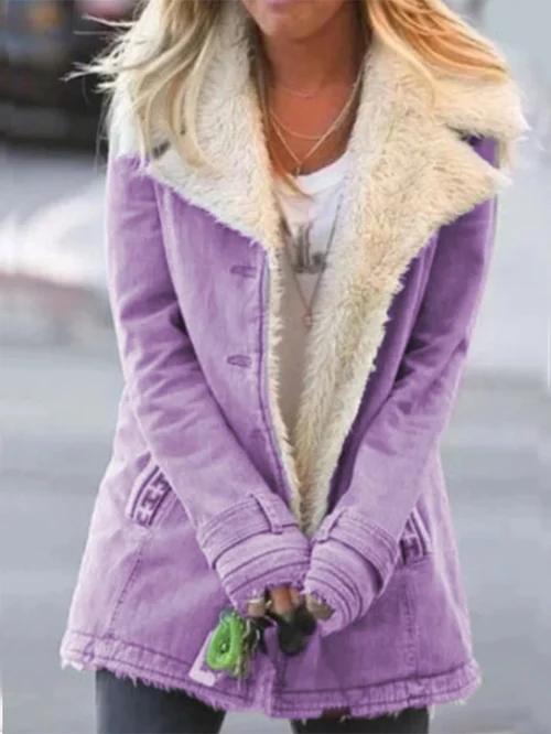 Fleece Thermische Jas voor Dames