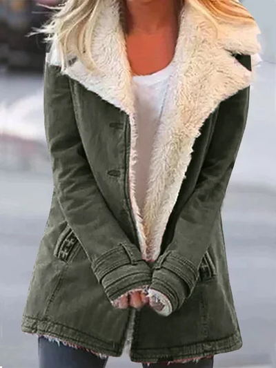 Fleece Thermische Jas voor Dames