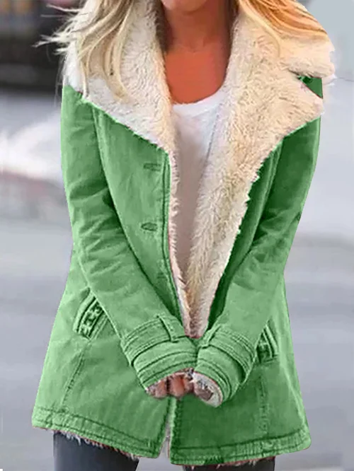 Fleece Thermische Jas voor Dames