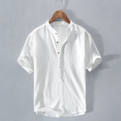 Nieuw Vrijetijdshirt met korte mouwen voor heren