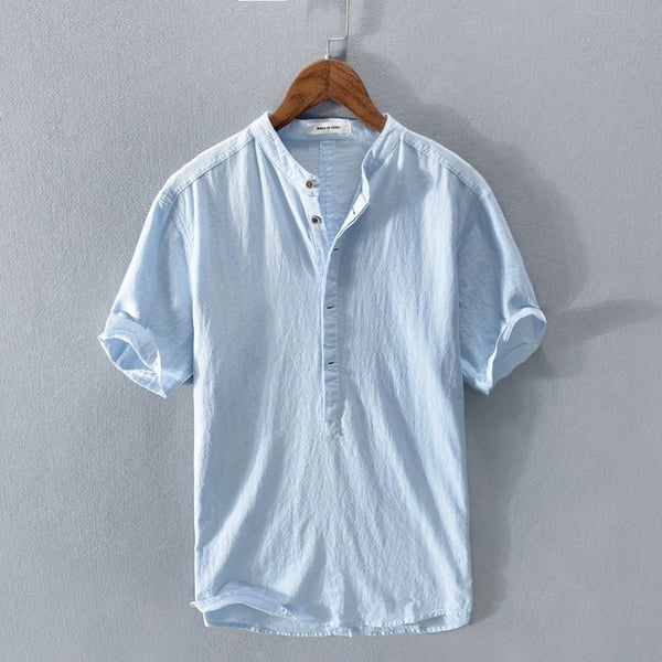 Nieuw Vrijetijdshirt met korte mouwen voor heren