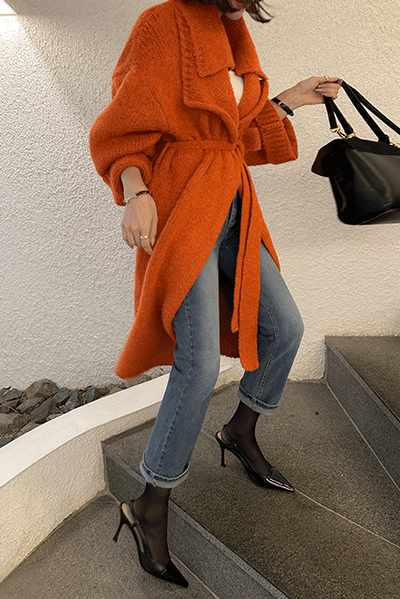 Stijlvolle Aplong Cardigan voor Dames – Gezellige en Veelzijdige Mode