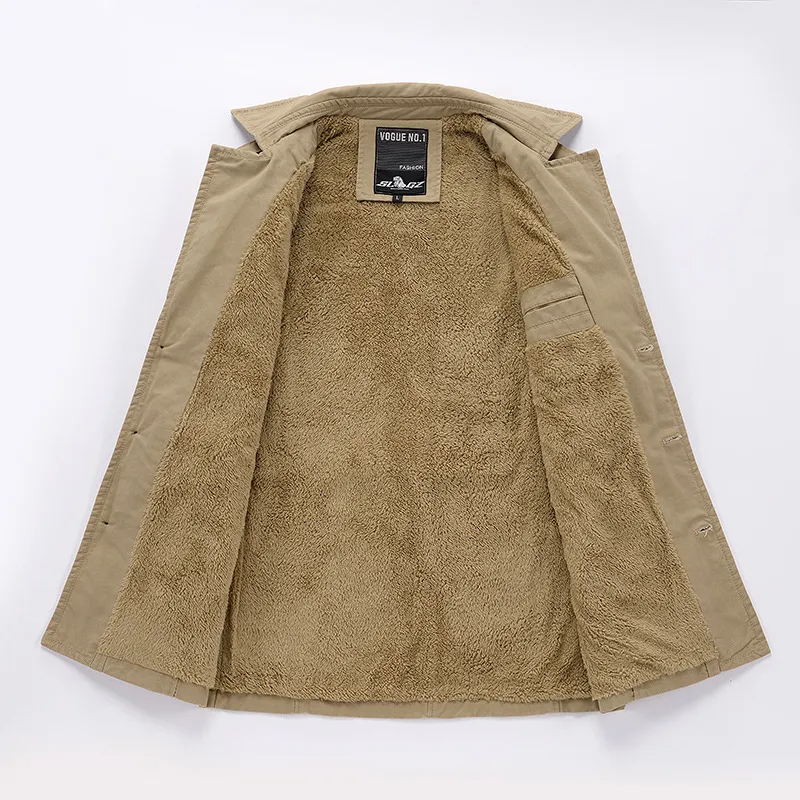 Valentino - Lange geïsoleerde trenchcoat voor heren met ceintuur