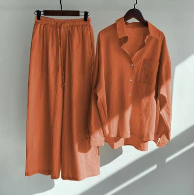 Stijlvolle Dames Zomerset met Blouse en Broek