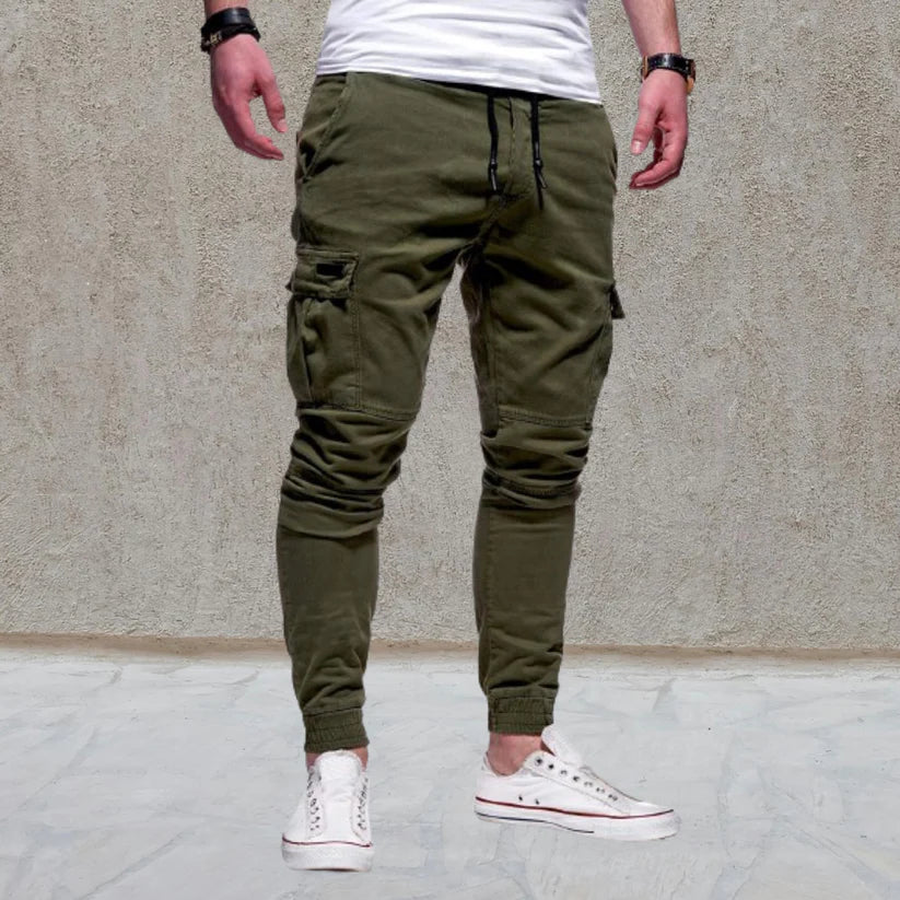 Comfortabele sportbroek voor actieve heren met modern ontwerp