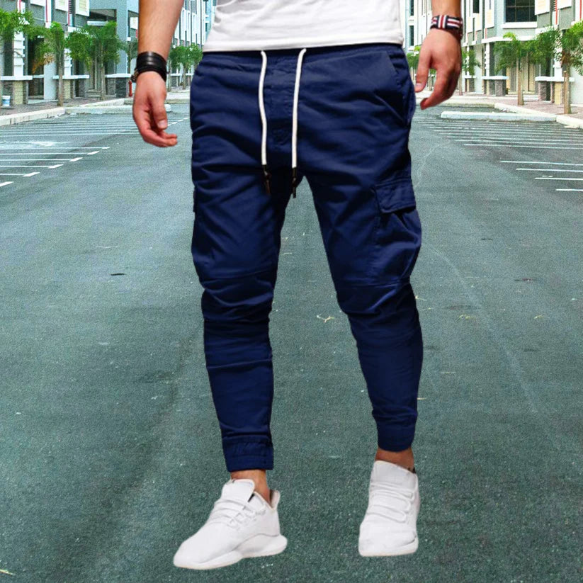 Comfortabele sportbroek voor actieve heren met modern ontwerp