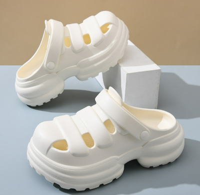 Paula - Vrouwen Ademend Hollow-Out Platform Wedge Sandalen