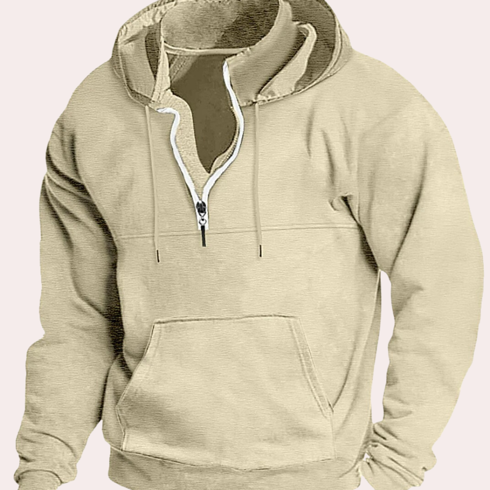 Nonchalant hoodie voor heren