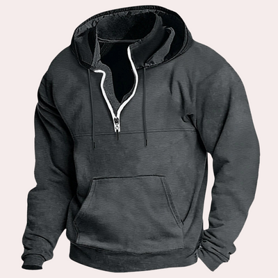 Nonchalant hoodie voor heren