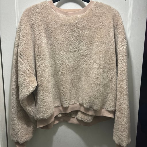 Trendy Sherpa-Style Trui voor Dames – Urban uitstraling