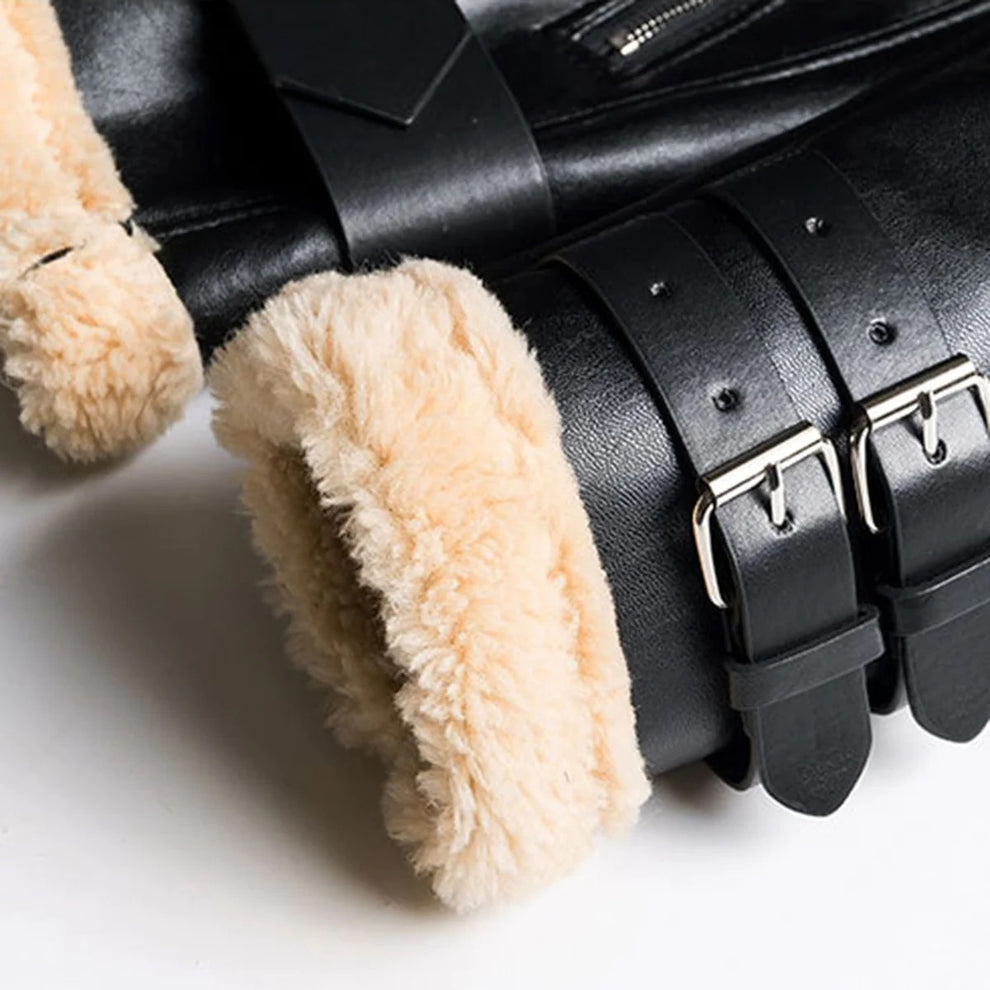 Warme dames winterjas met stijlvol ontwerp