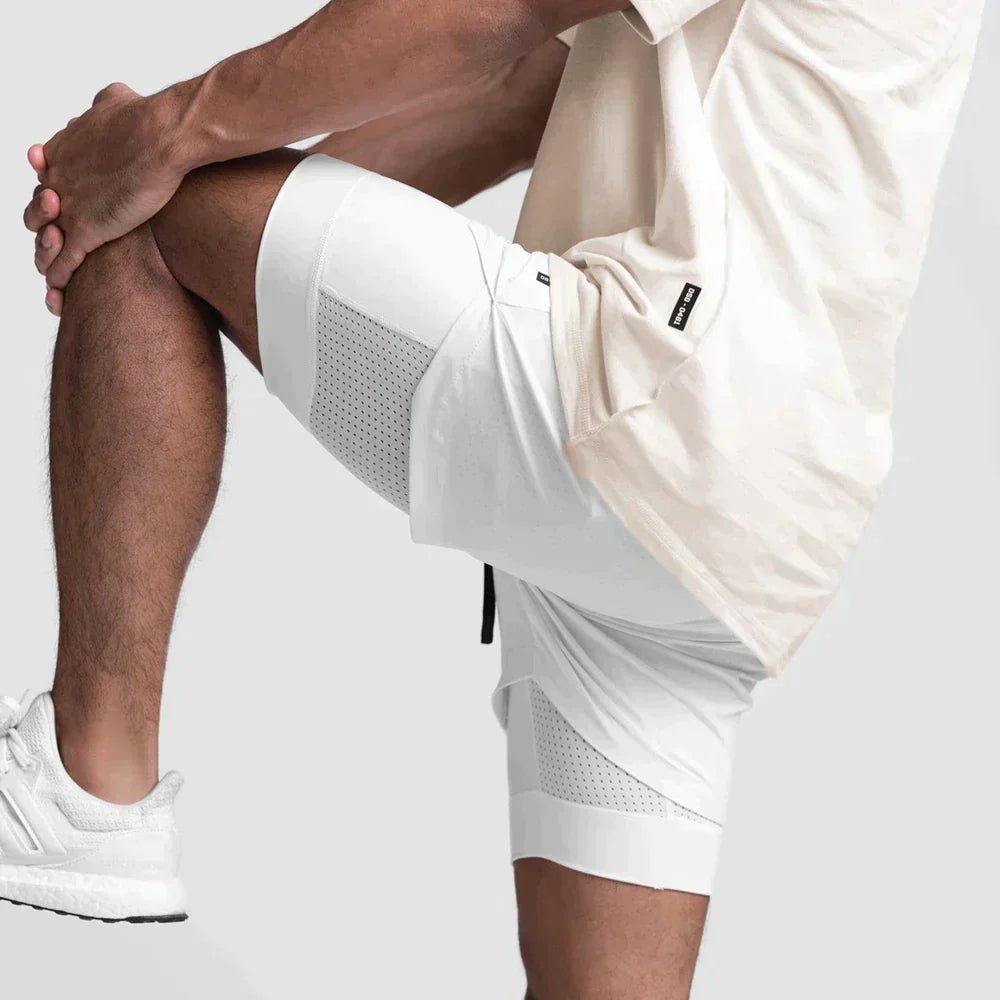 Sportshort voor heren met praktisch ontwerp en sportieve kijk