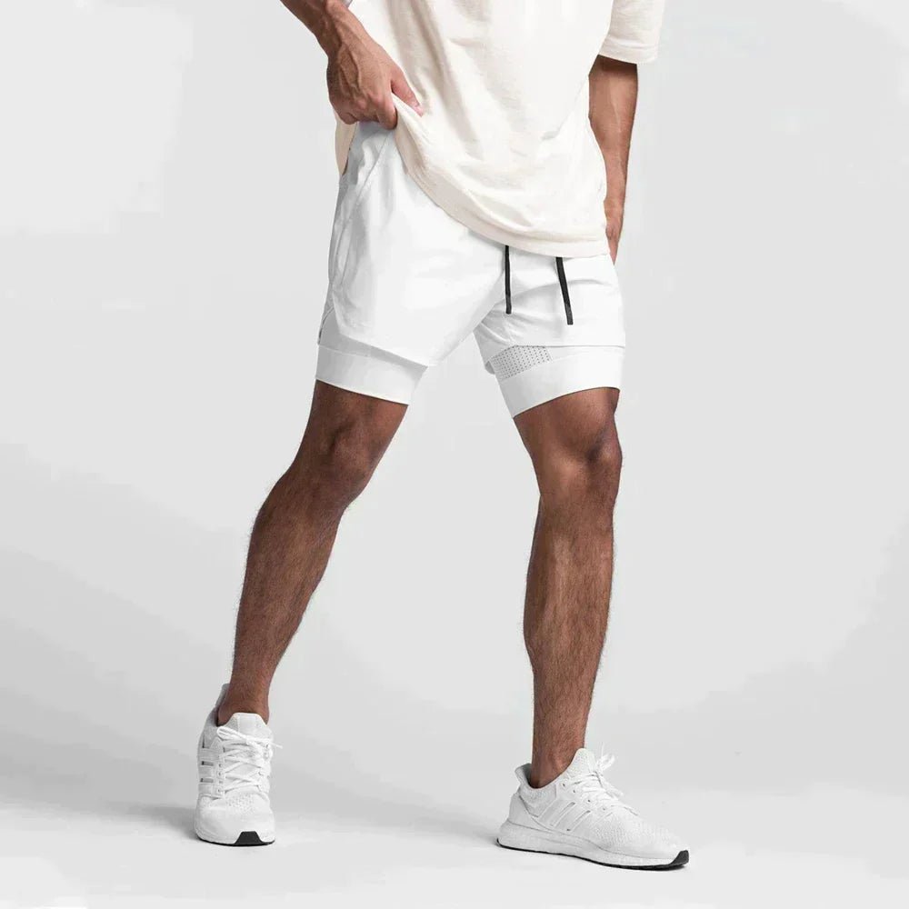 Sportshort voor heren met praktisch ontwerp en sportieve kijk
