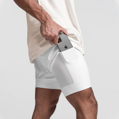 Sportshort voor heren met praktisch ontwerp en sportieve kijk