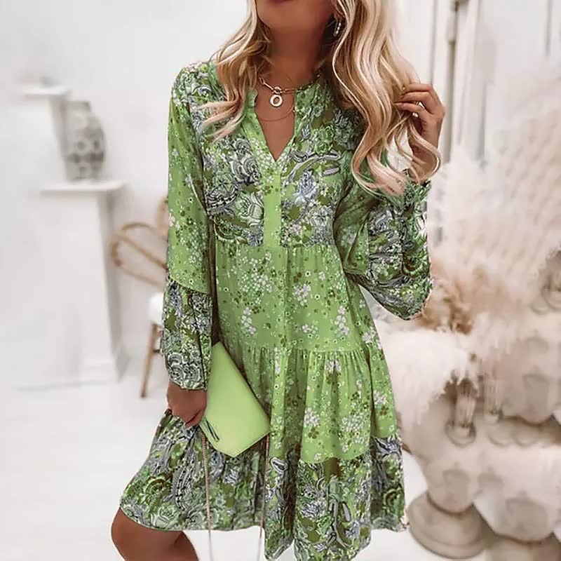 Boho-jurk voor dames met een stijlvolle en speelse uitstraling