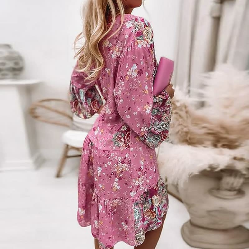 Boho-jurk voor dames met een stijlvolle en speelse uitstraling