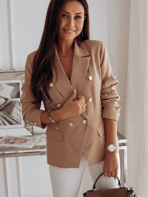 Angela - Herfstblazer voor plus-size vrouwen