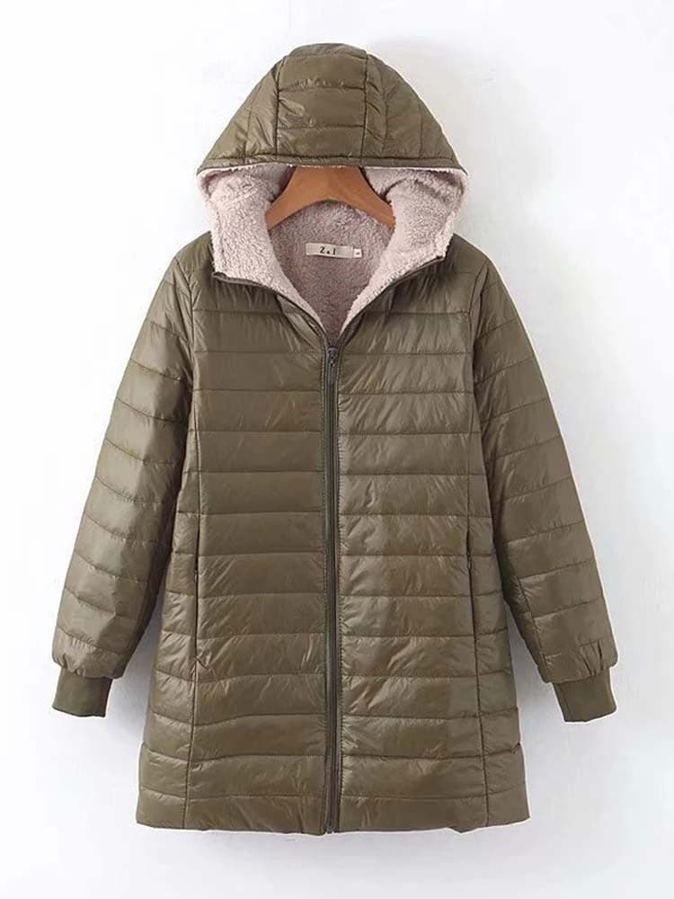 Warme winterjas voor dames met stijlvol ontwerp