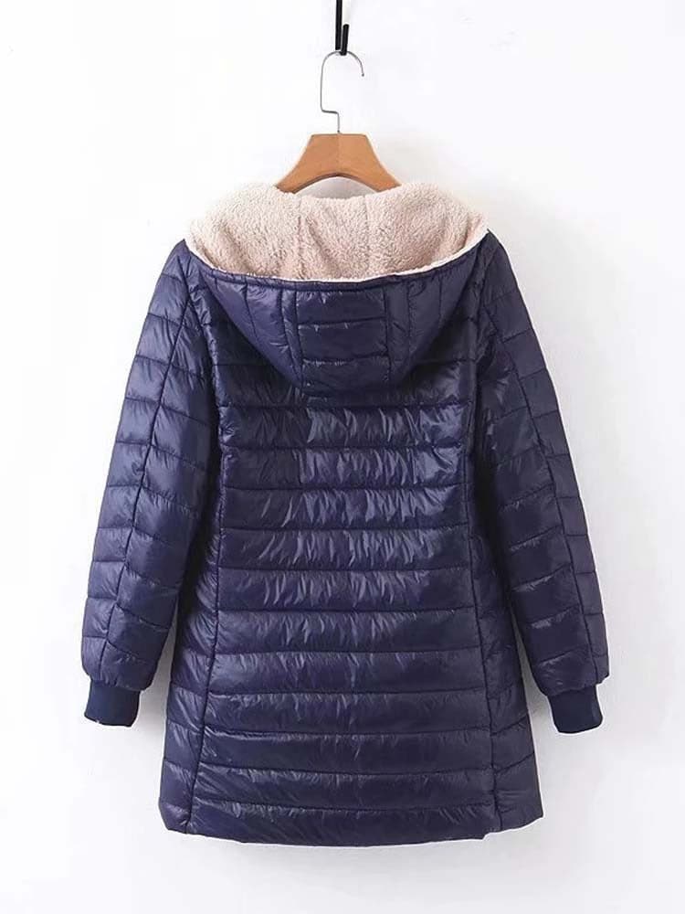 Warme winterjas voor dames met stijlvol ontwerp