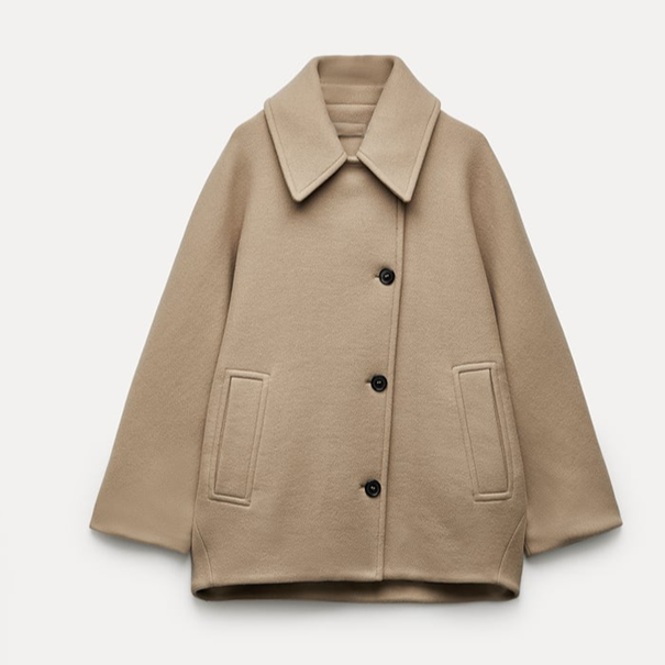 Oversized Lange Jas voor Heren – Geschikt voor Casual en Formele Stijl