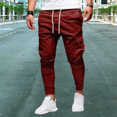 Comfortabele sportbroek voor actieve heren met modern ontwerp