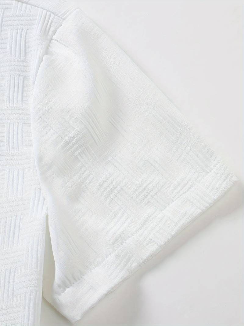 Zomerset voor heren met een korte mouwen overhemd met knopen en een korte broek perfect voor een nonchalant outfit